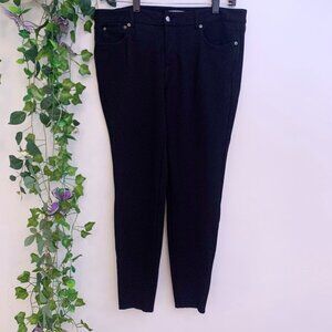 People Like Frank Anthropologie Black Stretch Jeans Size 12